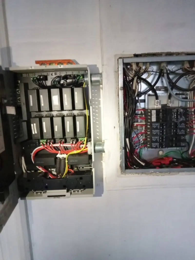 Electrical panel upgrade completed for Ring Doorbell Installation in Cleveland